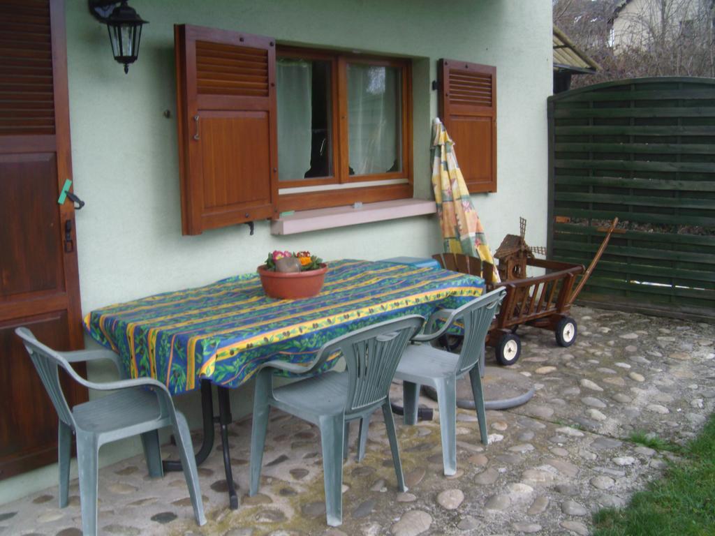 Ferienwohnung Au Bon Logis Thannenkirch Exterior foto